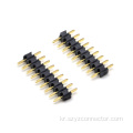 2.0mm 피치 핀 헤더 싱글 행 똑바로